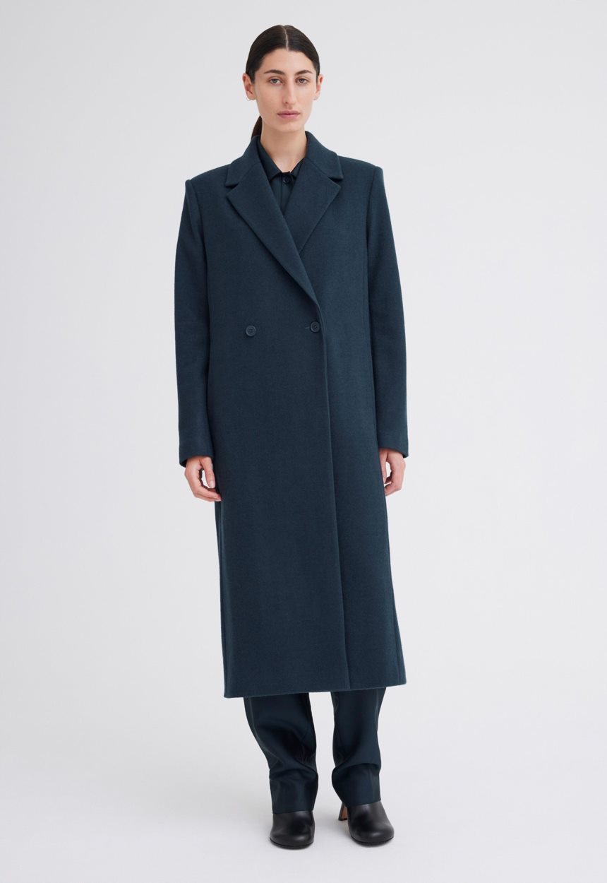 Jac + Jack Howell Merino Wool Coat - Bavaria Green